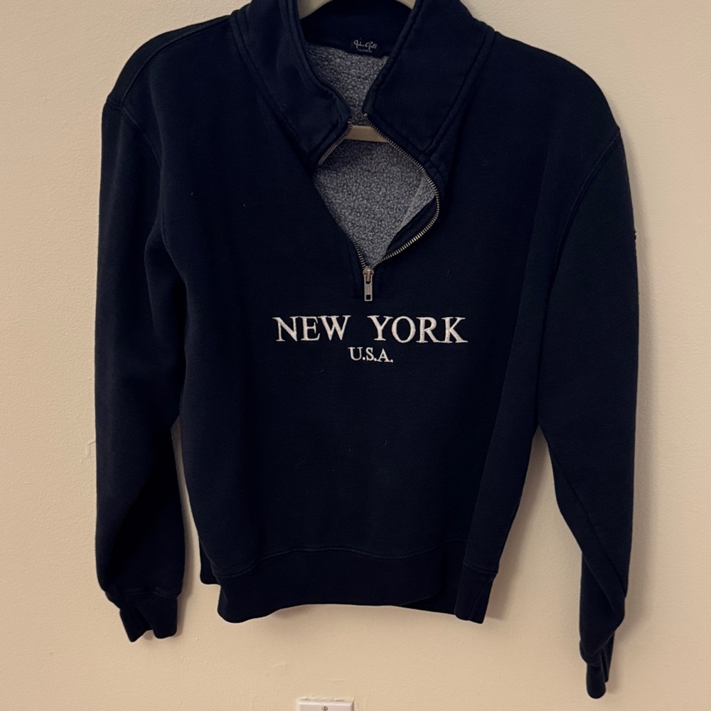 Brandy Melville Black New York USA Sweatshirt